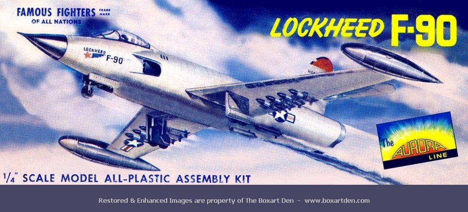 Aurora Lockheed F-90 Aurora Line